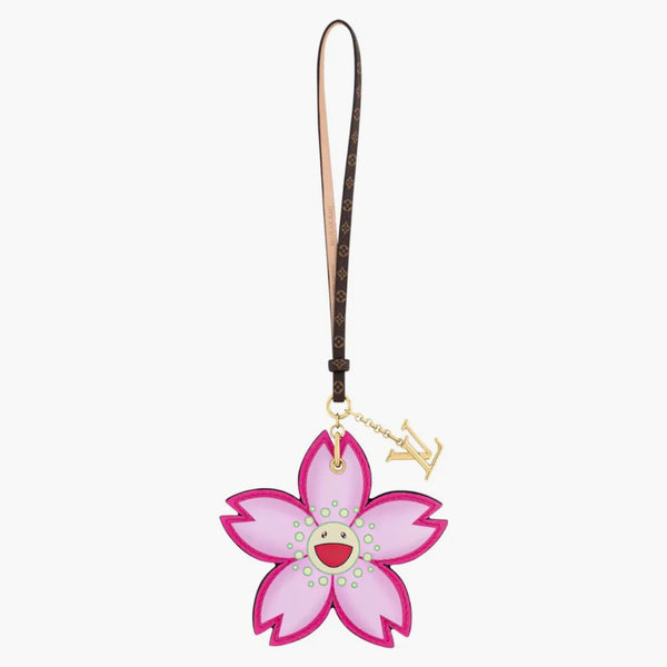 Louis Vuitton X Takashi Murakami Cherry Blossom Bag Charm Pink