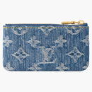 Louis Vuitton x Takashi Murakami Cherry Key Pouch Denim Monogram