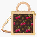 Louis Vuitton X Takashi Murakami Cherry Mini Square Trunk Cherry Brown Monogram