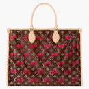 Louis Vuitton x Takashi Murakami Cherry Onthego GM Crystal Monogram