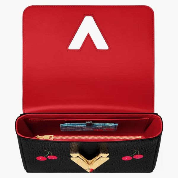 Louis Vuitton X Takashi Murakami Cherry Twist Mm Black