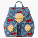 Louis Vuitton x Takashi Murakami Cherry Venezia NM Denim Monogram