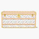 Louis Vuitton x Takashi Murakami Courrier Lozine 110 White Multicolored