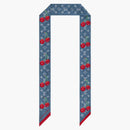 Louis Vuitton x Takashi Murakami Denim Cherry Bandeau Blue Denim