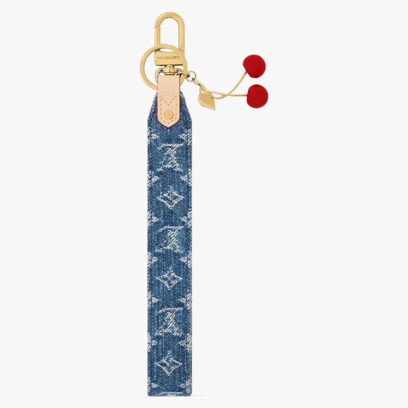 Louis Vuitton X Takashi Murakami Denim Cherry Dragoon denim Monogram