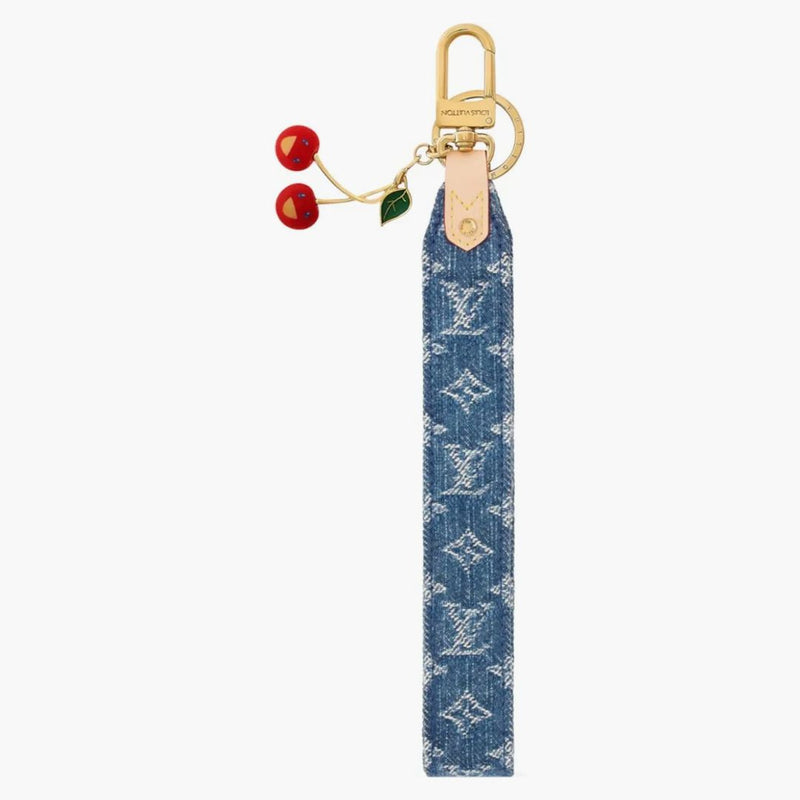 Louis Vuitton X Takashi Murakami Denim Cherry Dragoon denim Monogram