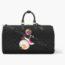 Louis Vuitton X Takashi Murakami Keepall Bandouliere 45 Black