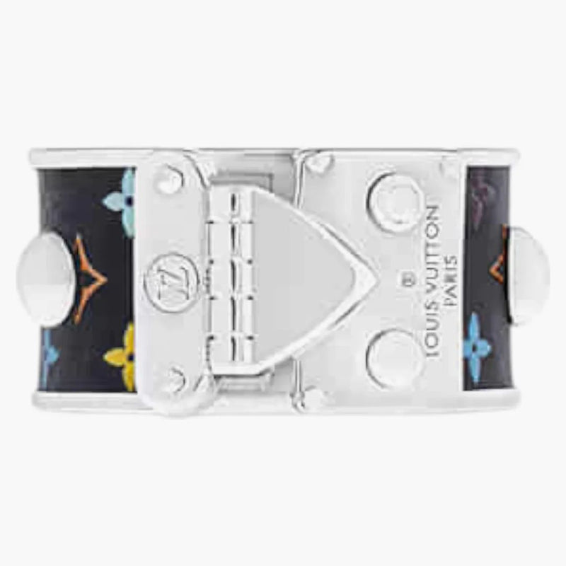 Louis Vuitton X Takashi Murakami Lv Signature S-lock Ring Black
