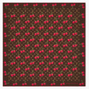 Louis Vuitton X Takashi Murakami Monogram Cherry Square 90 Brown