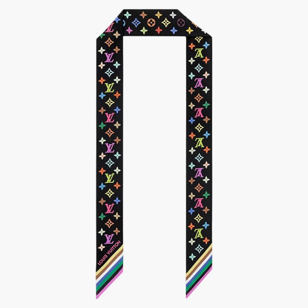 Louis Vuitton X Takashi Murakami Monogram Multicolor Bandeau Bb Black Multicolored