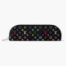 Louis Vuitton X Takashi Murakami Monogram Multicolor Charlotte Pencil Pouch Black Multicolored