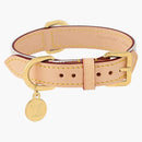 Louis Vuitton X Takashi Murakami Monogram Multicolor Dog Collar Pm White Multicolored