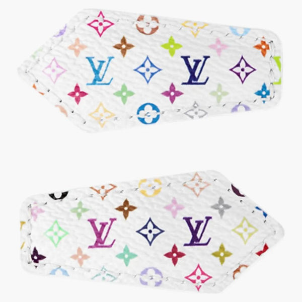 Louis Vuitton X Takashi Murakami Monogram Multicolor Lv Backstage Hair Clips White Multicolored