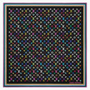 Louis Vuitton X Takashi Murakami Monogram Multicolor Square 90 Black Multicolored