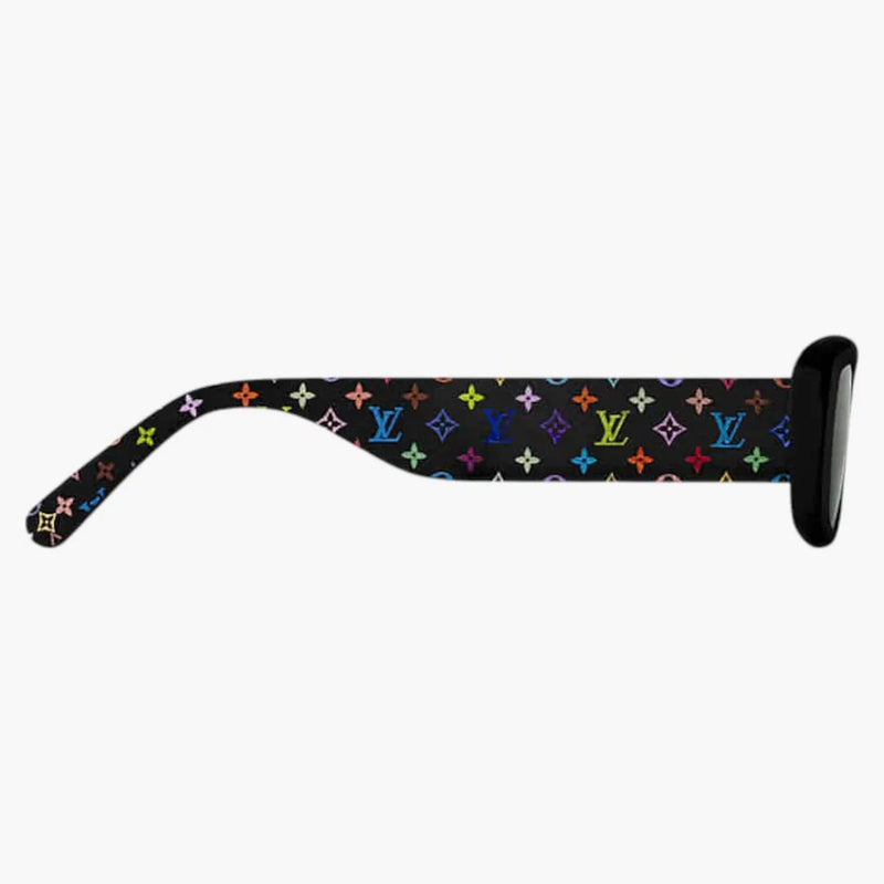 Louis Vuitton X Takashi Murakami Multigram Cat Eye Sunglasses Black