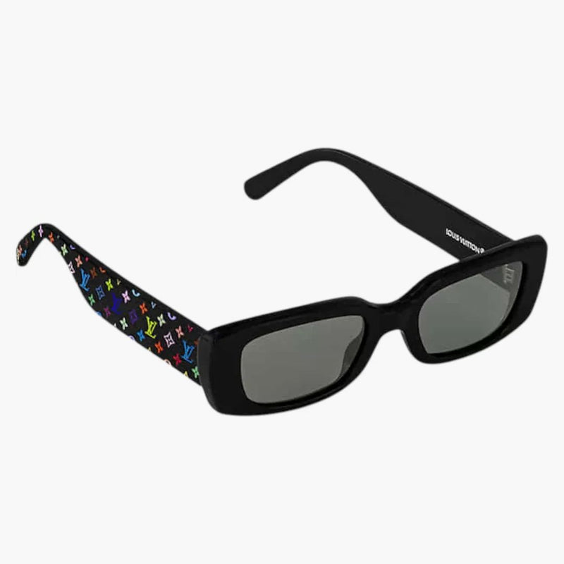Louis Vuitton X Takashi Murakami Multigram Cat Eye Sunglasses Black