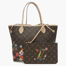Louis Vuitton X Takashi Murakami Neverfull Mm Superflat Monogram