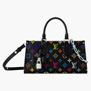 Louis Vuitton X Takashi Murakami Onthego East West Chain Black Multicolored