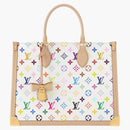 Louis Vuitton X Takashi Murakami Onthego Mm White Multicolored