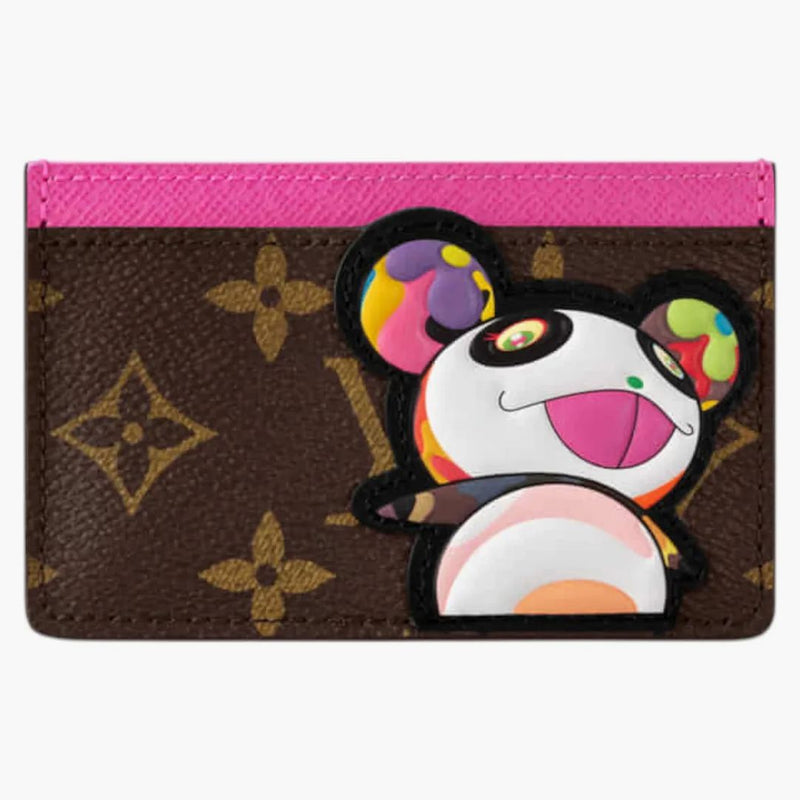 Louis Vuitton X Takashi Murakami Panda Card Holder Monogram