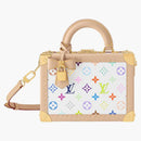 Louis Vuitton X Takashi Murakami Petite Valise White Multicolored
