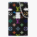 Louis Vuitton X Takashi Murakami Phone Pouch Metis Black Multicolored
