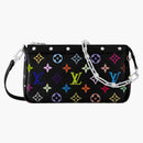 Louis Vuitton X Takashi Murakami Pochette Accessoires Black Multicolored