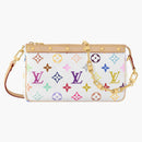 Louis Vuitton X Takashi Murakami Pochette Accessoires White Multicolored