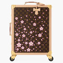 Louis Vuitton X Takashi Murakami Rolling Trunk Sakura Brown