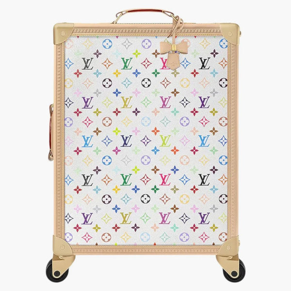 Louis Vuitton X Takashi Murakami Rolling Trunk White Multicolored