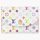 Louis Vuitton X Takashi Murakami Rosalie Coin Purse White Multicolored