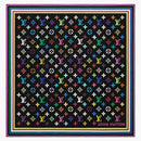 Louis Vuitton X Takashi Murakami Square 55 Black Multicolored