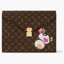 Louis Vuitton X Takashi Murakami Superflat Characters Mark Folder Panda Monogram