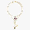 Louis Vuitton X Takashi Murakami Superflat Necklace Multicolor