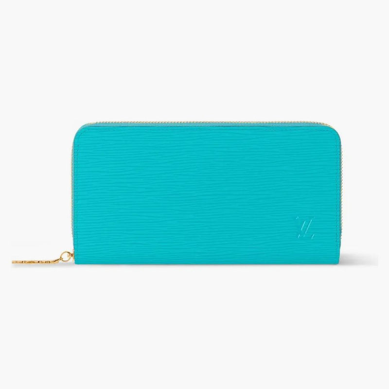 Louis Vuitton X Takashi Murakami Zippy Wallet Kabira Blue