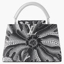 Louis Vuitton X Yayoi Kusama Capucines Mm Black/white