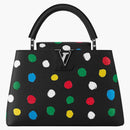 Louis Vuitton X Yayoi Kusama Capucines Mm Black