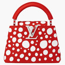 Louis Vuitton X Yayoi Kusama Capucines Mini Red/white