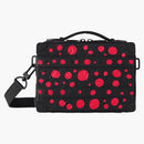 Louis Vuitton X Yayoi Kusama Handle Soft Trunk Black/red
