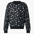 Louis Vuitton X Yayoi Kusama Infinity Dots Printed Crewneck Black