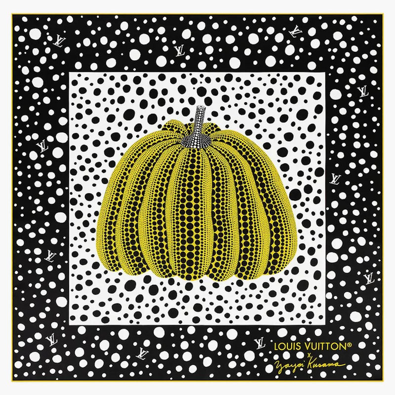 Louis Vuitton X Yayoi Kusama Infinity Dots Square 90 Yellow/black