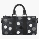 Louis Vuitton X Yayoi Kusama Keepall 25 Monogram Eclipse Black/silver