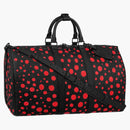 Louis Vuitton X Yayoi Kusama Keepall 50 Black/red
