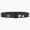 Louis Vuitton X Yayoi Kusama Lv Initiales 40mm Reversible Belt Monogram Eclipse Black