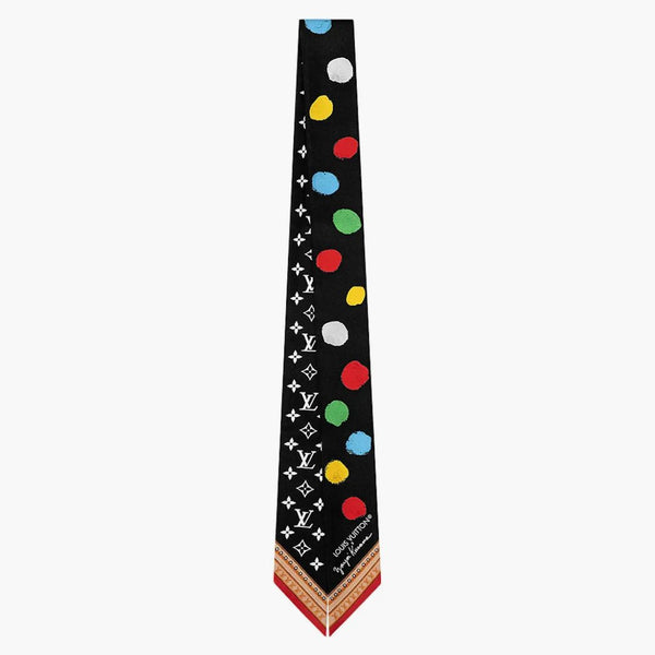 Louis Vuitton X Yayoi Kusama Painted Dots Monogram Bandeau Bb Black