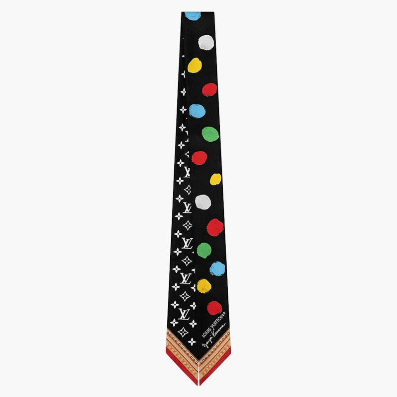 Louis Vuitton X Yayoi Kusama Painted Dots Monogram Bandeau Bb Black