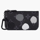 Louis Vuitton X Yayoi Kusama Pochette Cle Monogram Eclipse Black/silver