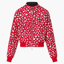 Louis Vuitton X Yayoi Kusama Reversible Infinity Dots Bomber Jacket Rouge Vif/red/white