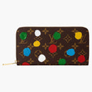Louis Vuitton X Yayoi Kusama Zippy Wallet Monogram Multicolor