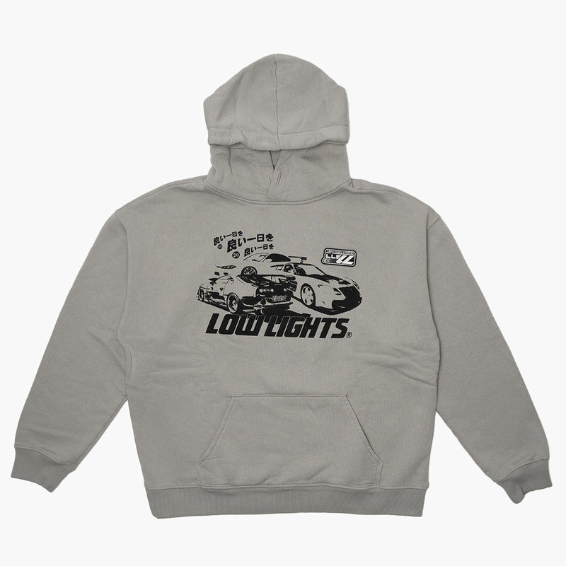 Low Lights Studios Racer JP Hoodie Grey